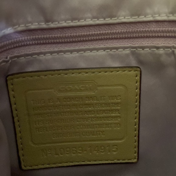 Coach Kristine Signature Handbag - Gently Used - Great Condition Large -… - Picture 8 of 11